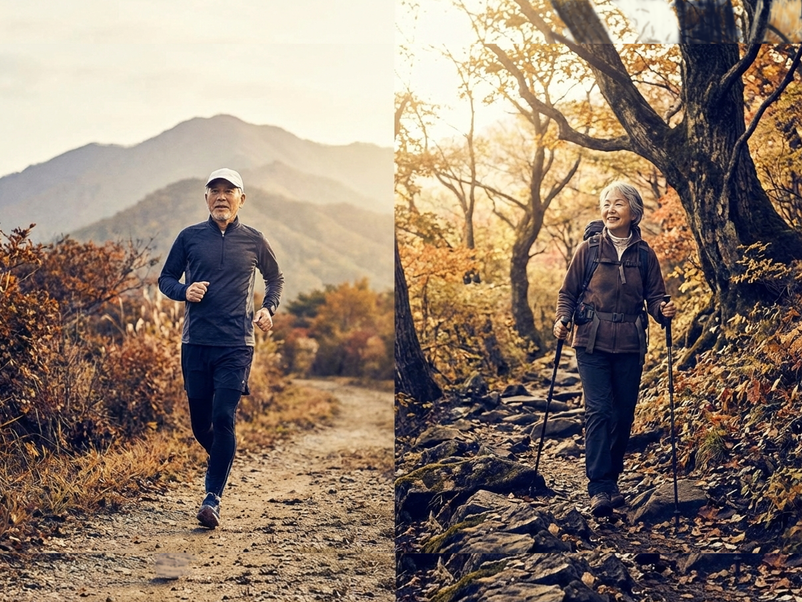 ランニングと登山