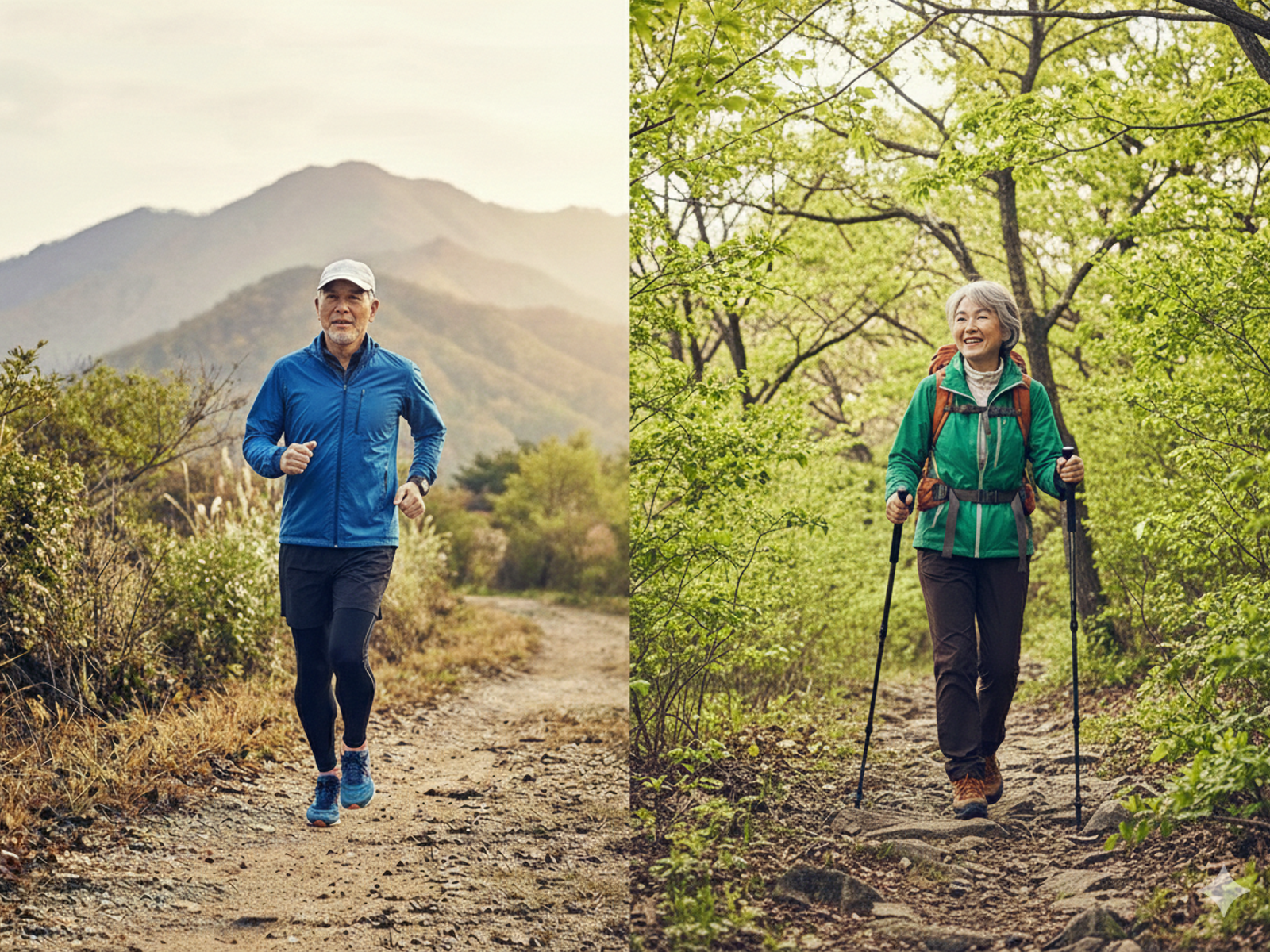 ランニングと登山